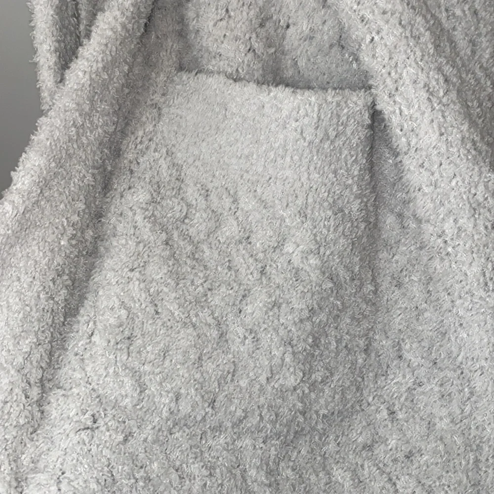 Cozy Gray Women's Robe - Picture 7 of 14